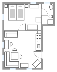 Ferienappartement 1